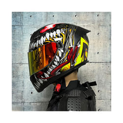 JIEKAI Motorcycle helmet motocross Crash helmet cascos para moto Long - xxL, 21
