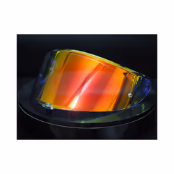 K6 Helmet Visor Motorcycle Full Face Helmet Shield Visor Lens Night Vision - Clear Revo Red