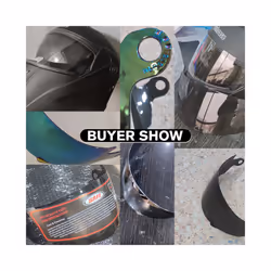 UCHOOSE Motorcycle Helmet Lens Facelift Helmet Special Lens Transparent - Transparent mirror