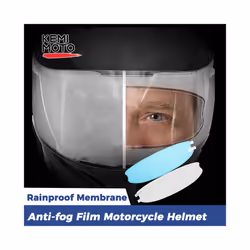 Motorcycle Helmet Film Clear Lens Anti Fog Safety Driving Film Rainproof - A rainproof