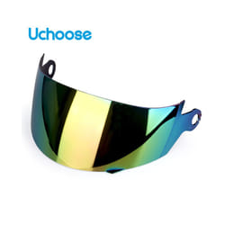 UCHOOSE Motorcycle Helmet Lens Facelift Helmet Special Lens Transparent - Coloured mirror