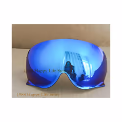 For SHOEI JO J.O EX-ZERO EX ZERO CJ-3 CJ3 Retro Half Helmet Visor Lens - Revo deep blue