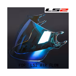 Original LS2 AIR FLOW helmet shield OF562 shield LS2 Helmet lens replacement - clear revo blue