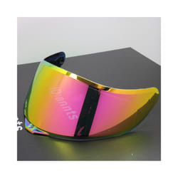 Full Face Helmets Lens for AGV K1 K3 SV K5 Helmet Glasses Motorcycle Racing - purple  Revo  Golden