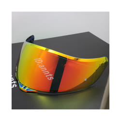 Full Face Helmets Lens for AGV K1 K3 SV K5 Helmet Glasses Motorcycle Racing - Golden Revo Red