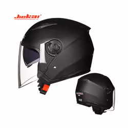 Men Motorcycle half Helmets Dual Lens Scooter Moto Helmet Casco vespa - xxL, 2