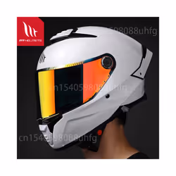 MT Replacement Face Shield for Model THUNDER 4 SV Helmet MT-V-28B Helmet - Revo Purple