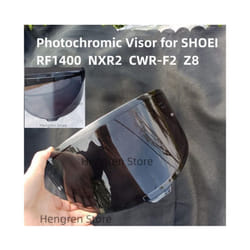 Photochromic Visor for SHOEI RF1400 RF-1400 NXR2 CWR-F2 Z8 CWR-F2R X15 - Photochromic Visor