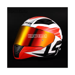 Visors for LS2 FF320 Stream FF353 Rapid FF328 FF800 Motorcycle Helmet - Revo Dark Red