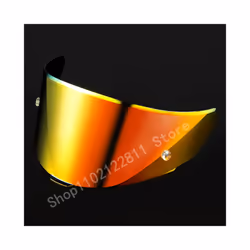 For TT Course Motorcycle Helmet Full Face Helmet Visor Shield Lens MotorcycleAccessories - Dark Black