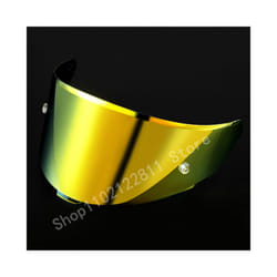 For TT Course Motorcycle Helmet Full Face Helmet Visor Shield Lens MotorcycleAccessories - Gold