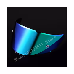 For TT Course Motorcycle Helmet Full Face Helmet Visor Shield Lens MotorcycleAccessories - Green