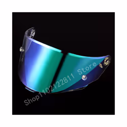 For TT Course Motorcycle Helmet Full Face Helmet Visor Shield Lens MotorcycleAccessories - Revo Green