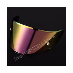 For TT Course Motorcycle Helmet Full Face Helmet Visor Shield Lens MotorcycleAccessories - Purple