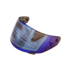 Motorcycle Helmet Visor Lens Windshield Replacement Visor Shield Full - Blue
