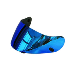 Motorcycle Helmet Visor Lens Windshield Protective Cover Replacement for - Dark Tea Blue