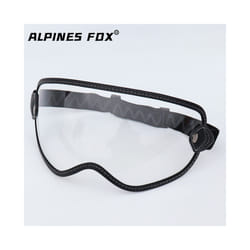 Motorcycle Helmet Visor Lens Bubble Shield For Shoei Ex-Zero Helmet Goggles - Clear