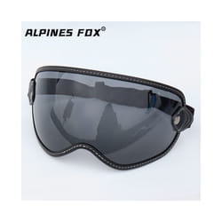Motorcycle Helmet Visor Lens Bubble Shield For Shoei Ex-Zero Helmet Goggles - Black