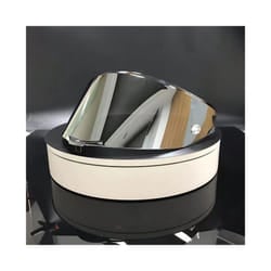 Race3 Corsa Pista GPR GPRR Visor Single Hole Lens Motorcycle Helmet Shield - Silver