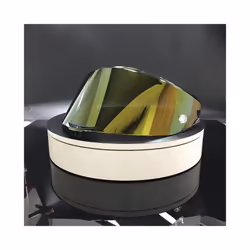 Race3 Corsa Pista GPR GPRR Visor Single Hole Lens Motorcycle Helmet Shield - Gold