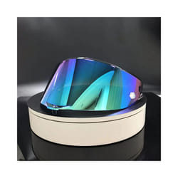 Race3 Corsa Pista GPR GPRR Visor Single Hole Lens Motorcycle Helmet Shield - Blue