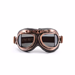 Retro Motorcycle Goggles Glasses Vintage Motorbike Classic Motorcross - 1