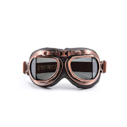 Retro Motorcycle Goggles Glasses Vintage Motorbike Classic Motorcross - 1