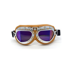 Retro Motorcycle Goggles Glasses Vintage Motorbike Classic Motorcross - 13