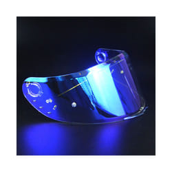 Motorcycle helmet Visor Anti-UV PC visor Lens v14 Model Clear Smoke Dark - Revo Clear Blue
