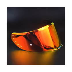 Motorcycle helmet Visor Anti-UV PC visor Lens v14 Model Clear Smoke Dark - Gold Red