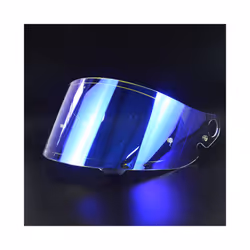 Helmet Visor for SHOEI Glamster Full Face Motorcycle Lens Uv Protection - Revo Clear Blue