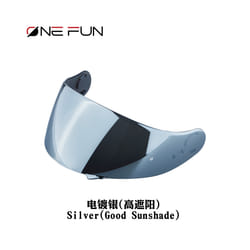 Helmet Visor for SHOEI GT Air Neotec CNS1 TC5 TC9 GT Air2 Helmet Shield - Silver