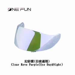 Helmet Visor for SHOEI GT Air Neotec CNS1 TC5 TC9 GT Air2 Helmet Shield - Clear Revo Purple