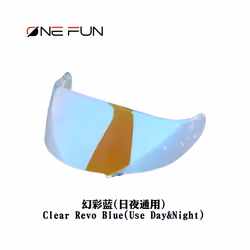 Helmet Visor for SHOEI GT Air Neotec CNS1 TC5 TC9 GT Air2 Helmet Shield - Clear Revo Blue