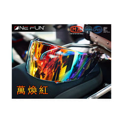 Helmet Visor for SHOEI GT Air Neotec CNS1 TC5 TC9 GT Air2 Helmet Shield - Rainbow Red