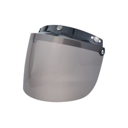Universal Motorcycle Helmet Visor Lens Windshield Protective Cover 3-Snap - Tea Color