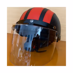 Universal Motorcycle Helmet Visor Lens Windshield Protective Cover 3-Snap - multi