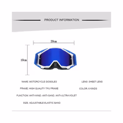 Motocross Sunglasses Motorcycle Glasses Cycling glasses Cycling Glasses - 5
