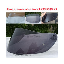 For AGV K5 K5S K3SV K1 K1S K3-SV K5-S Compact ST Helmet Visor Lens Motorcycle - Photochromic visor