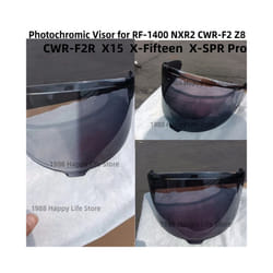 Photochromic Visor for SHOEI RF1400 RF-1400 NXR2 CWR-F2 CWR F2 Z8 X15 - Photochromic Visor
