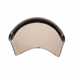 Universal Helmet Bubble Visor Shield 3-Snap Helmet for Peak Lens Odorless - silver