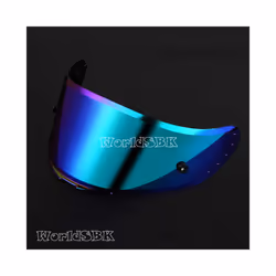Motorcycle helmet Visor Anti-UV PC visor Lens v14 Model Clear Smoke Dark - Green Visor