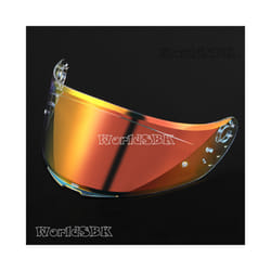 Motorcycle helmet Visor Anti-UV PC visor Lens v14 Model Clear Smoke Dark - Revo Red Visor