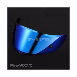 Motorcycle helmet Visor Anti-UV PC visor Lens v14 Model Clear Smoke Dark - Revo Red Visor