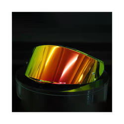 K6 Helmet Visor Motorcycle Full Face Helmet Visor Lens Night Vision Visor - Red Gold