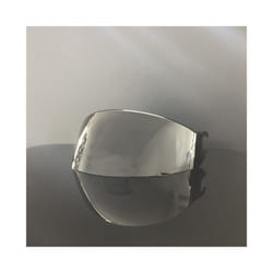 Motorcycle Helmet Anti-UV PC Visor Lens Model Face Helmet Visor Lens case - Deep Smoke