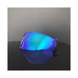 Motorcycle Helmet Anti-UV PC Visor Lens Model Face Helmet Visor Lens case - Deep Blue
