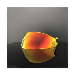 Motorcycle Helmet Anti-UV PC Visor Lens Model Face Helmet Visor Lens case - Gold Red