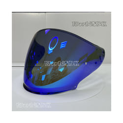 Helmet Visor for SHOEI J-Cruise 1 J-Cruise 2 J-Force 4 CJ-2 Motorcycle - l, Dark blue visor