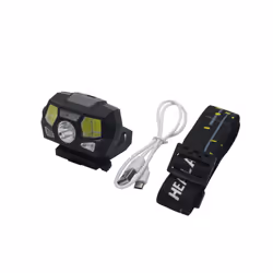VULPO New Tactical FAST MICH Helmet Light Signal Light Sensor Headlamp - BK